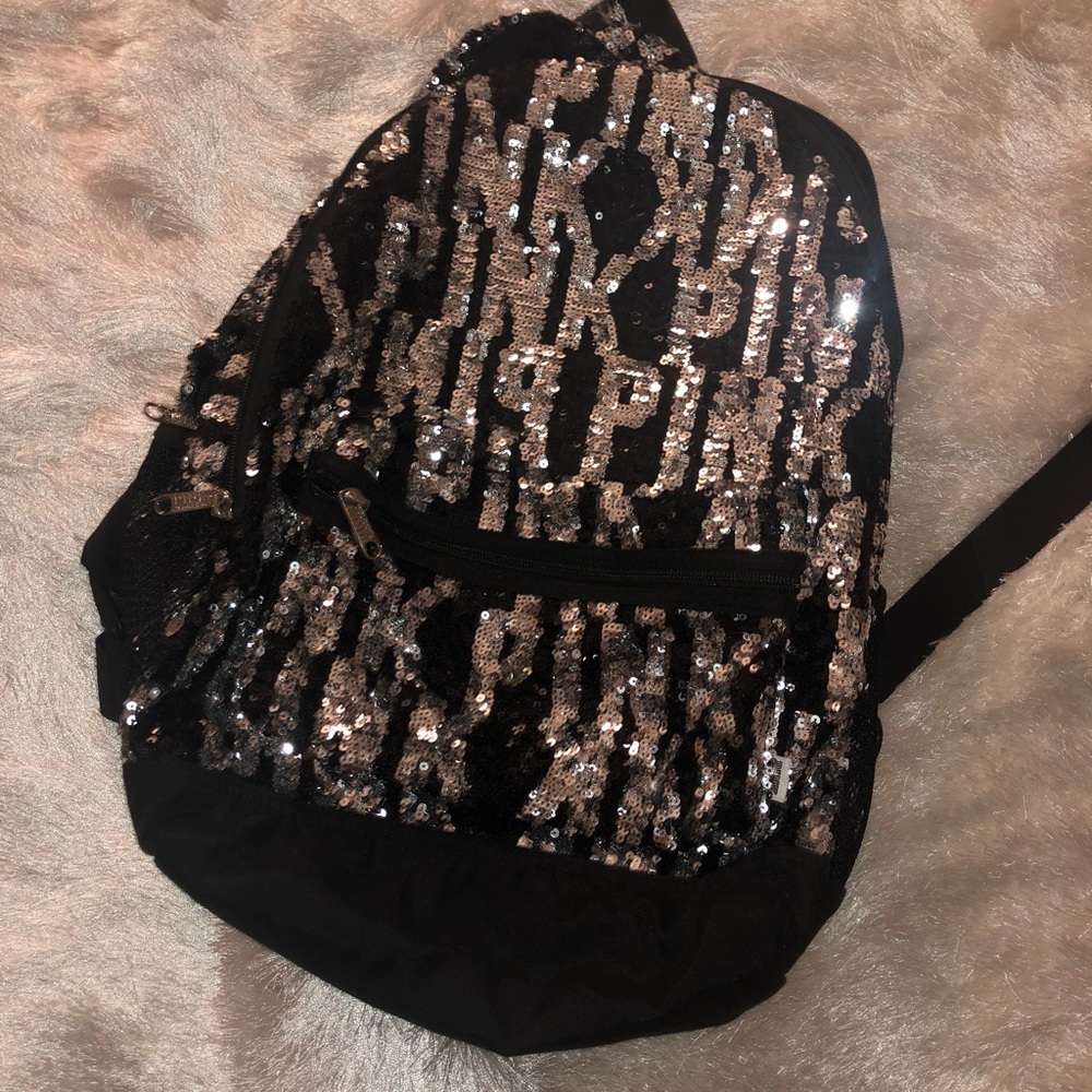 Victoria’s Secret PINK sequin backpack
